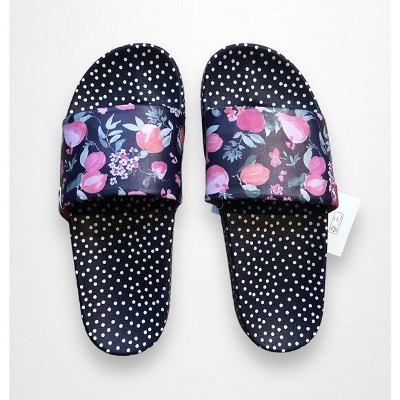 NWT Joules Summer Fruit Slides, Size 4 - Picture 5 of 6